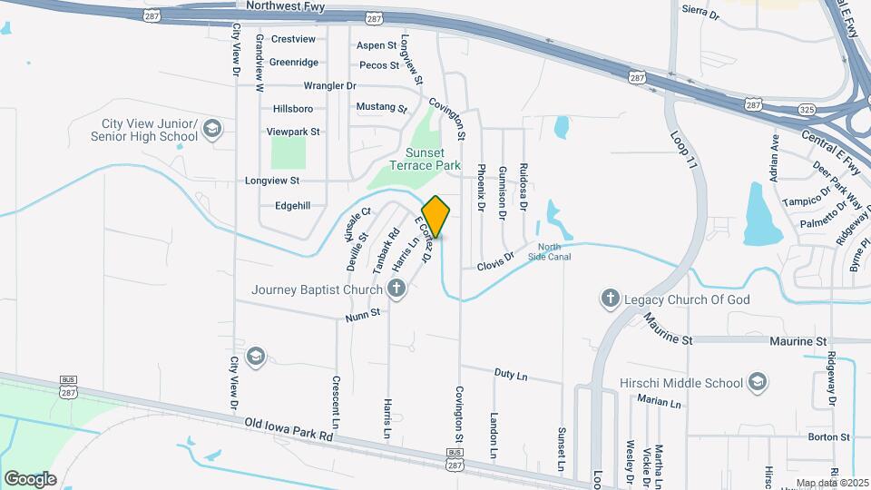 1427 E Cortez Dr Map and Location Details