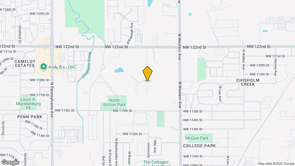 11516 N University Ave Map and Location Details