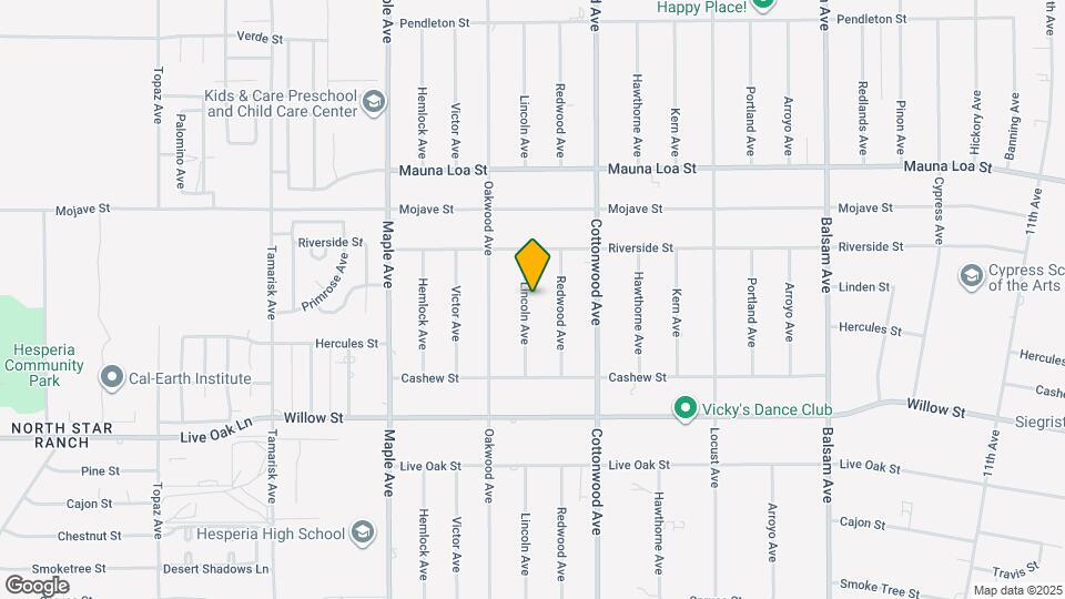 10339 Lincoln Ave Map and Location Details