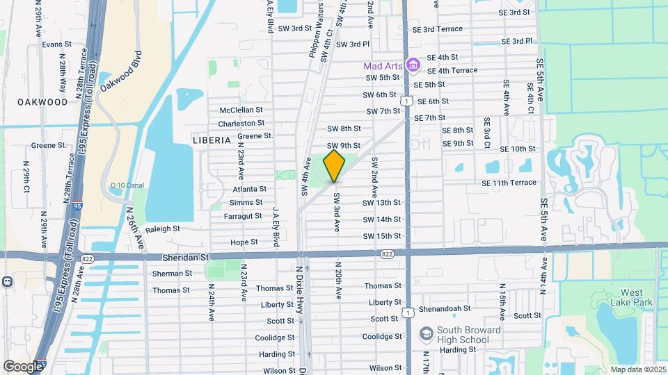 307 W Dixie Hwy Mapa y Detalles de la Ubicación