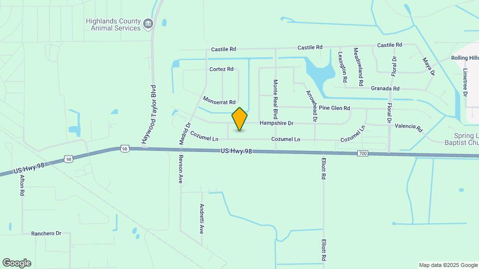8233 Cozumel Ln Map and Location Details