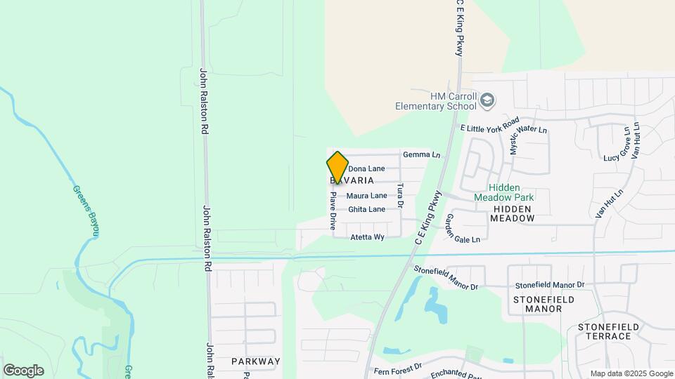 9910 Piave Drive Map and Location Details