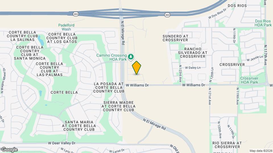12571 W Country Club Trail Map and Location Details