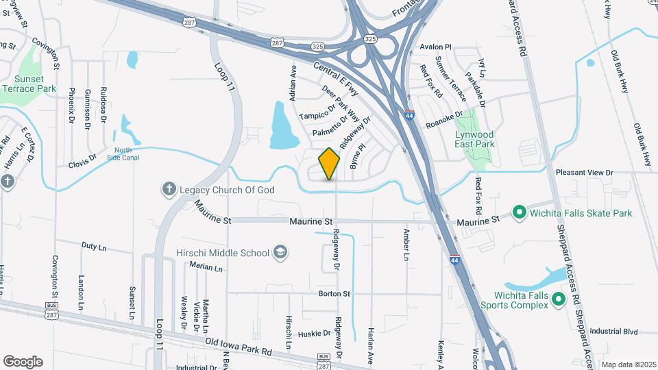2803 Roanoke Dr Map and Location Details