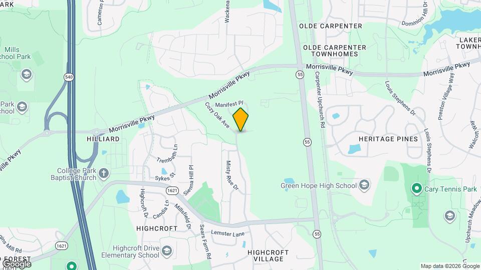 3408 Schooner Dr Map and Location Details