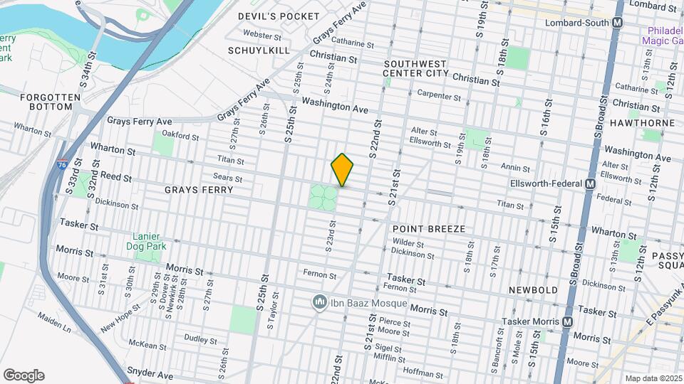 1309 S 23rd St Map and Location Details