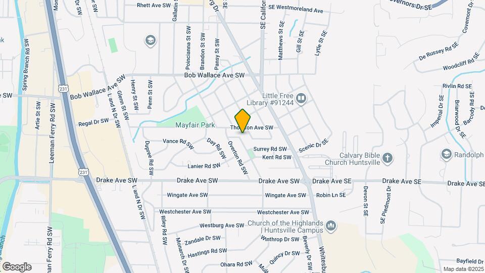 2713 Hastings Rd SW Map and Location Details