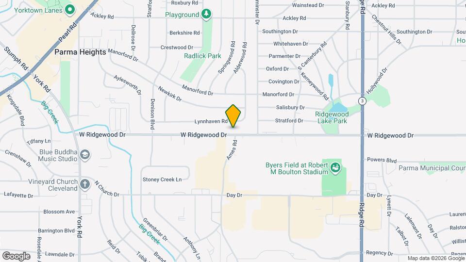 8796 W Ridgewood Dr Map and Location Details