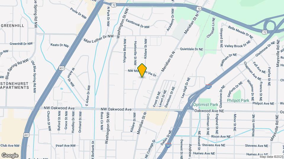 2301 Kildare St NW Map and Location Details