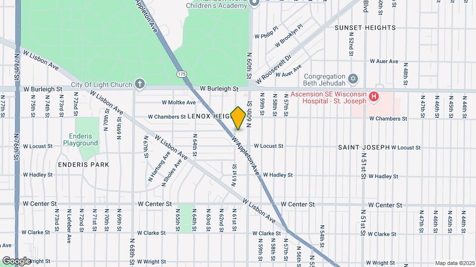 2934 N 61st St Map and Location Details