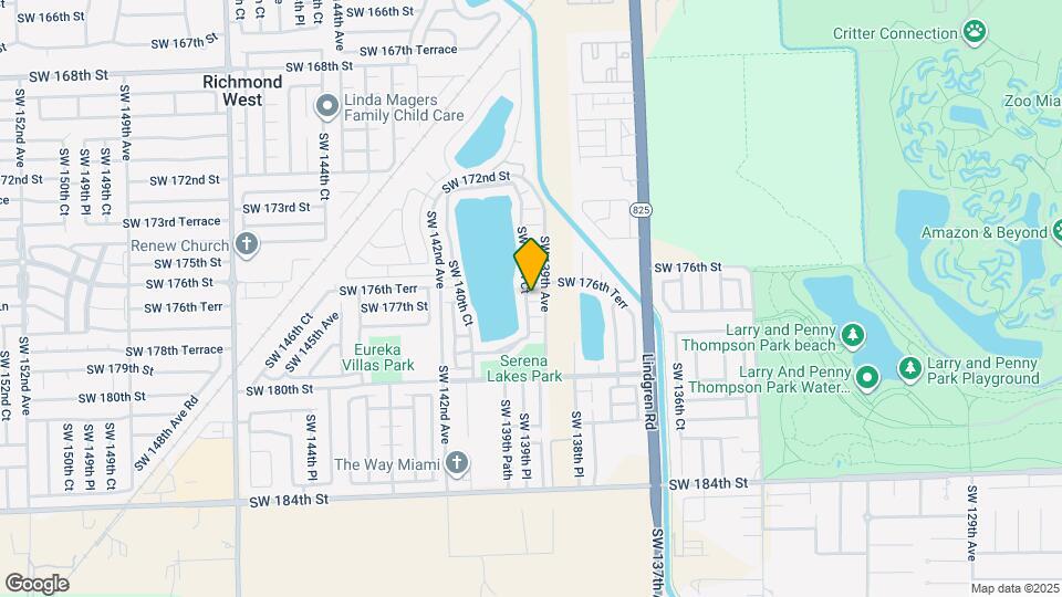 13927 SW 177th St Map and Location Details