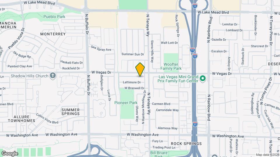 7313 Saybrook Point Dr Map and Location Details