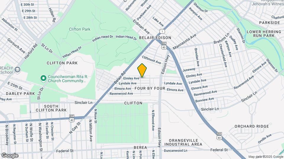 3405 Elmley Ave Map and Location Details