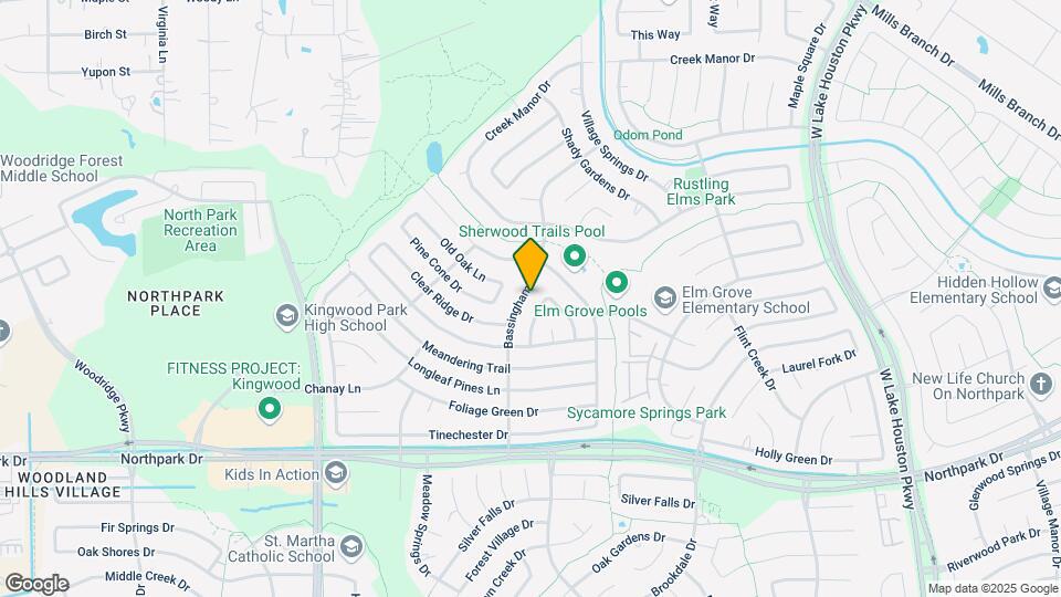 4110 Bassingham Dr Map and Location Details
