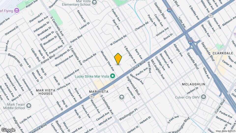 3735 Inglewood Blvd Mapa y Detalles de la Ubicación