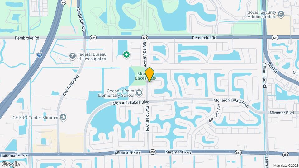 2266 SW 135th Ave Mapa y Detalles de la Ubicación