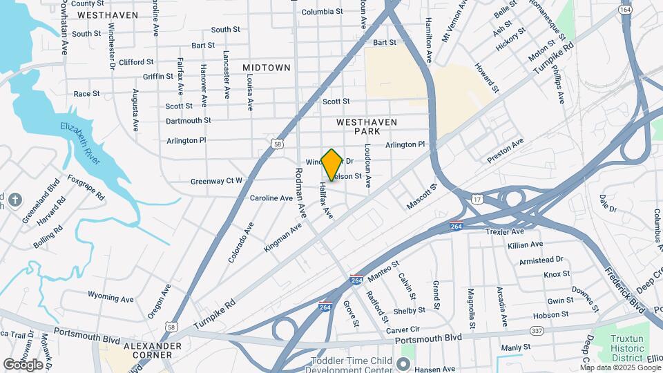 3508 Commonwealth Ave Map and Location Details
