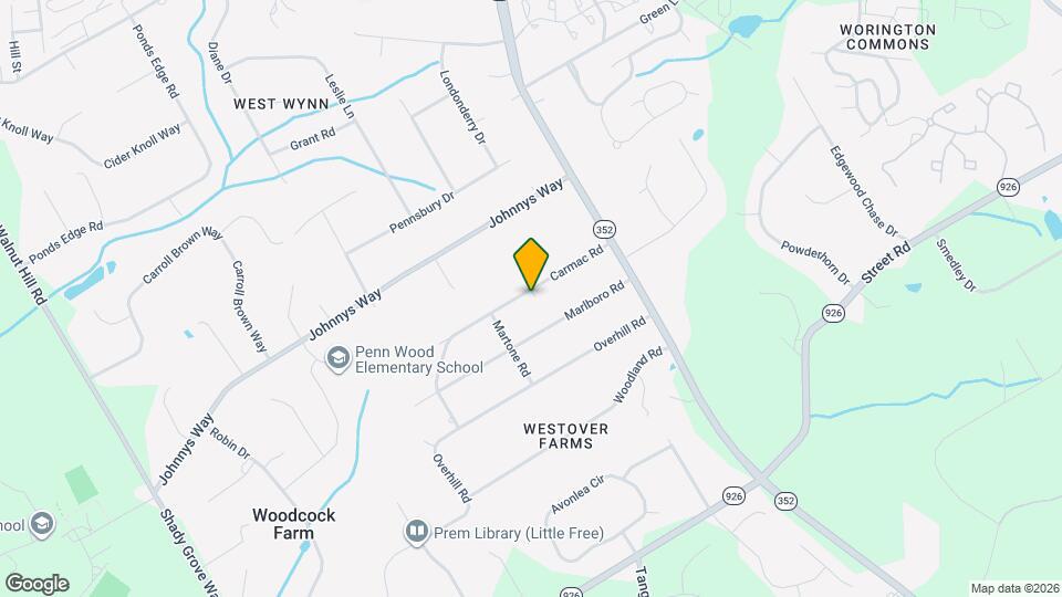 1538 Carmac Rd Map and Location Details