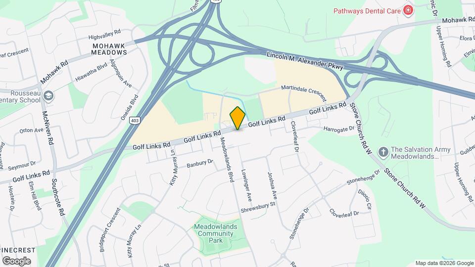 886 Golf Links Rd Map and Location Details