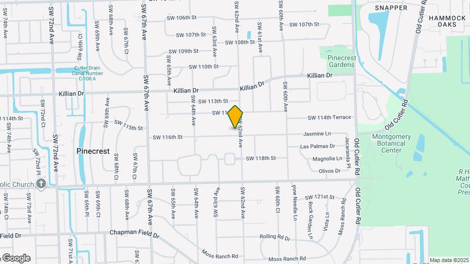 6205 St Map and Location Details