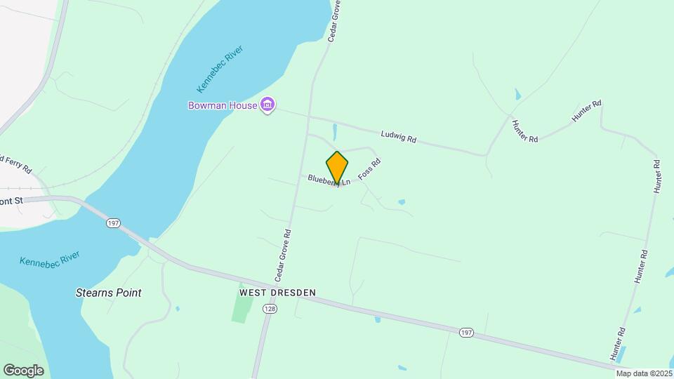 25 Blueberry Ln Mapa y Detalles de la Ubicación