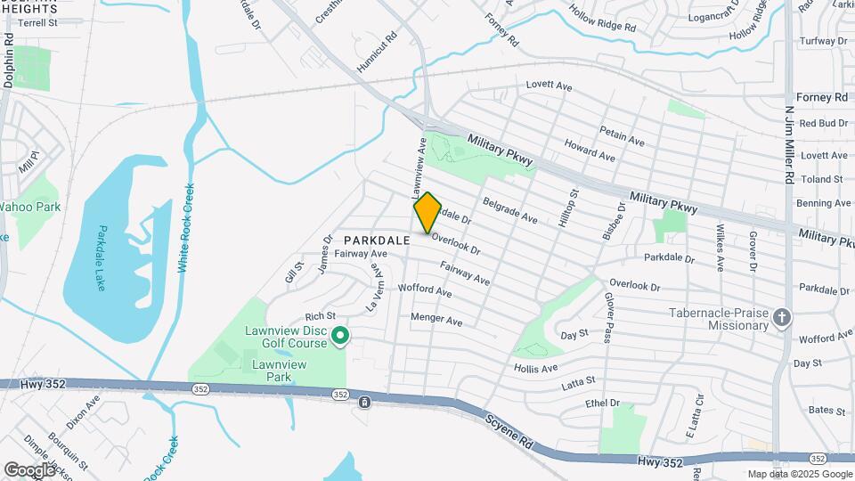 6020 Overlook Dr Map and Location Details