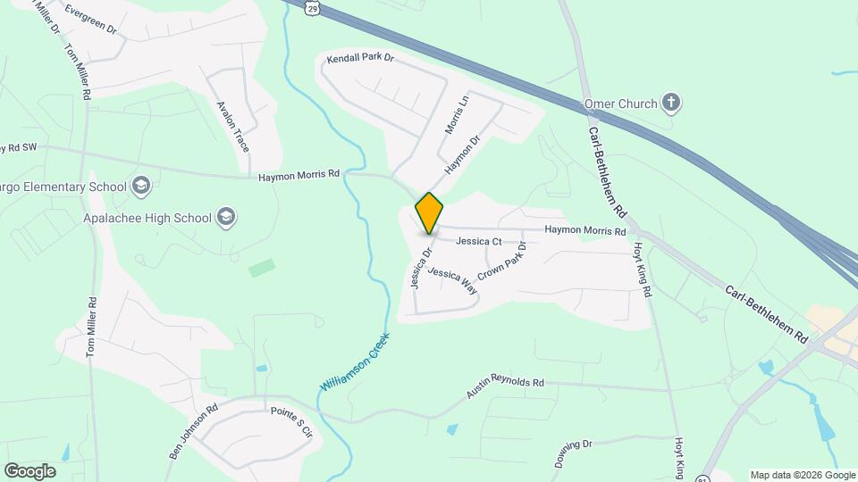 1740 Jessica Ct Map and Location Details