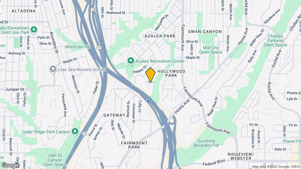 2331 Shamrock St Map and Location Details