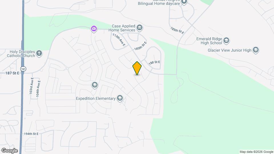 18823 111th Ave E Mapa y Detalles de la Ubicación