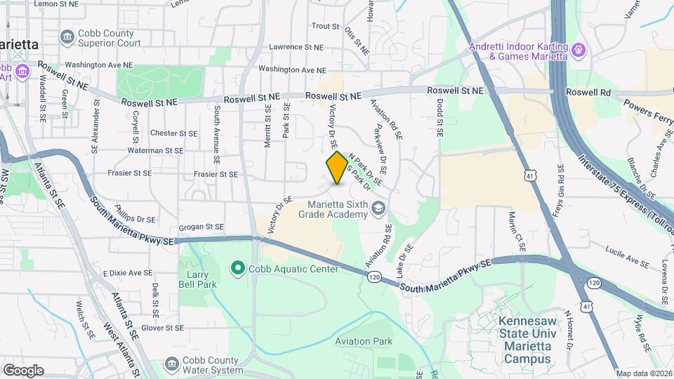 261 Victory Dr SE Map and Location Details