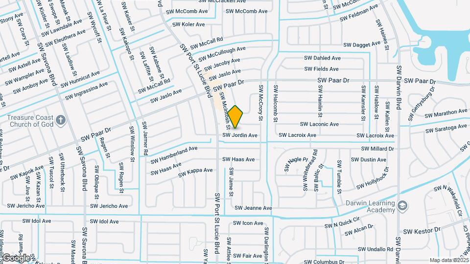 737 SW Jordin Ave Map and Location Details
