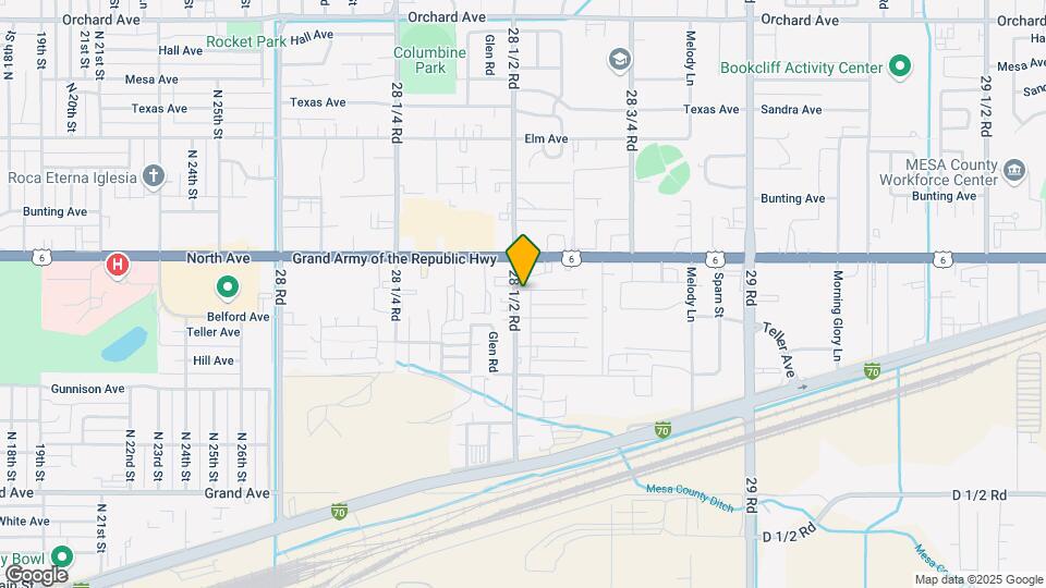 2851 Belford Ave, Unit A Map and Location Details