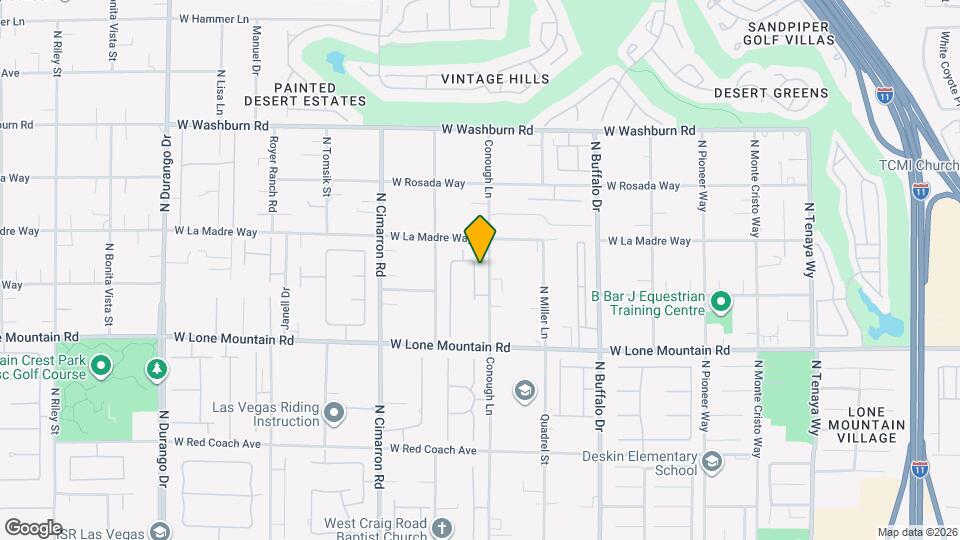 4952 Grey Mesa St Map and Location Details