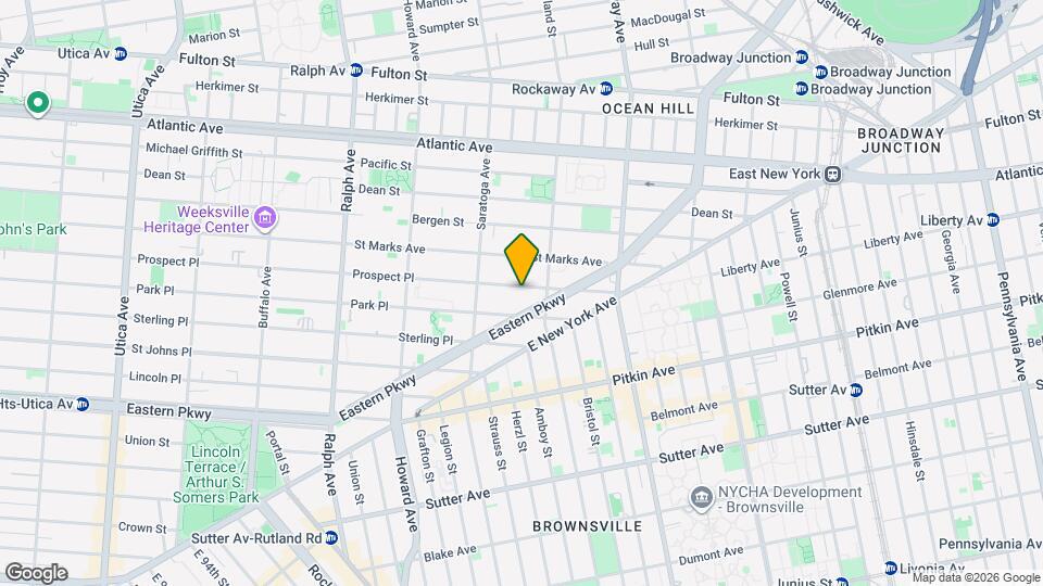 1854 Prospect Pl, Unit 2 Map and Location Details