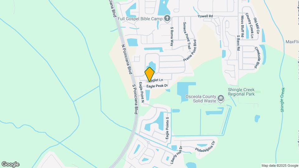 4643 Eagle Peak Dr Map and Location Details