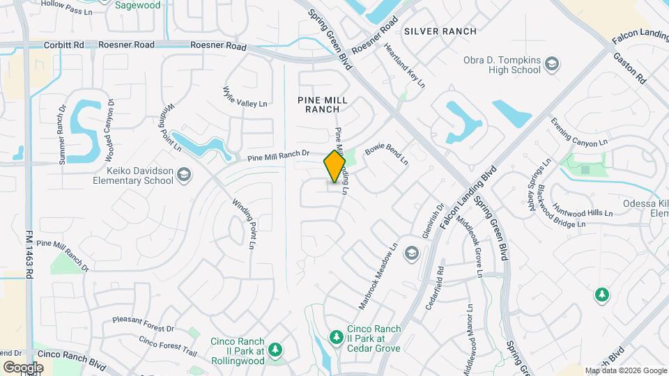 26614 Becker Pines Ln Map and Location Details