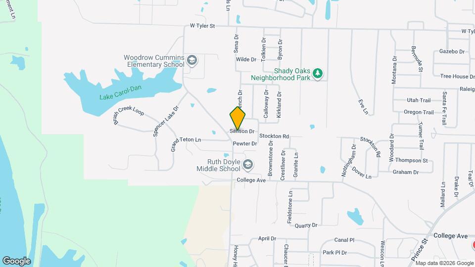 5375 Sanson Dr Map and Location Details