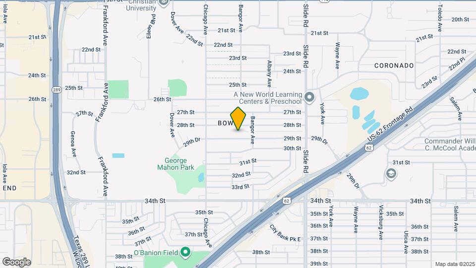 5410 29th St Map and Location Details