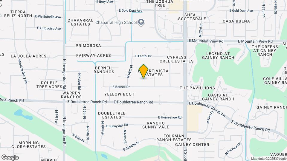 9121 N 69th St Map and Location Details