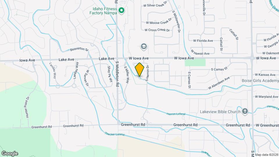 2370 W Herron Ridge Dr Map and Location Details