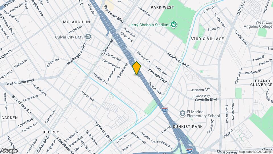 4725 Purdue Ave Map and Location Details