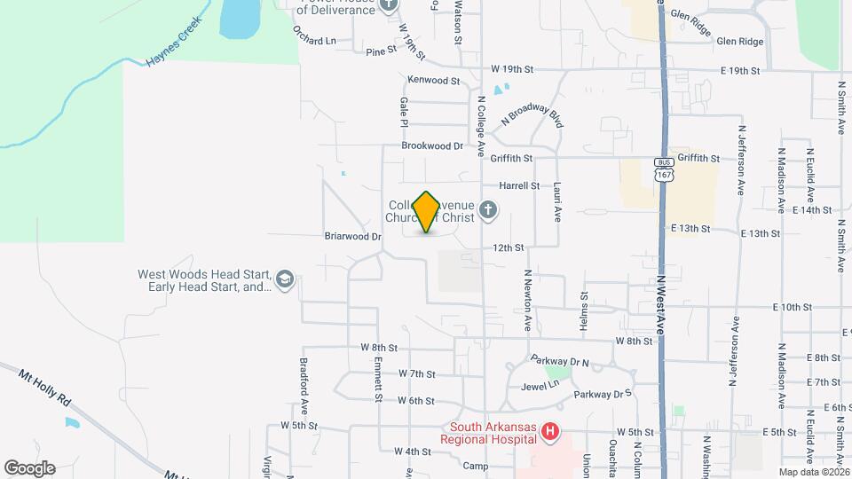 1021 S Magnolia Dr Mapa y Detalles de la Ubicación