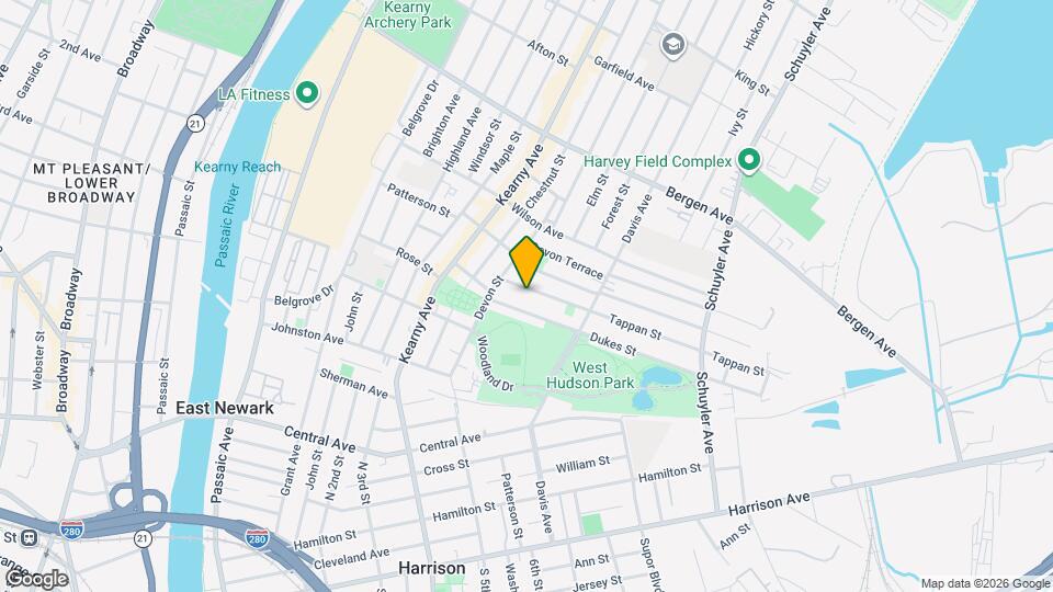 26 Tappan St Map and Location Details
