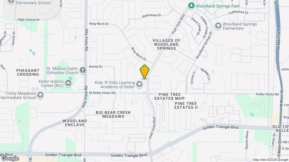 11504 Aspen Creek Dr Map and Location Details