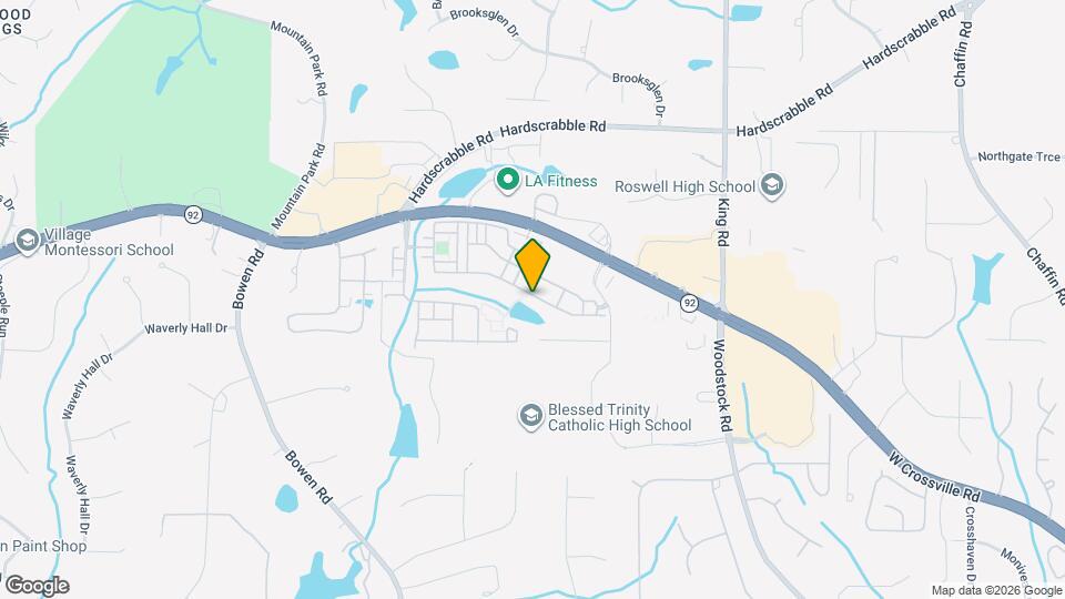 1705 Waters Edge Trail Map and Location Details