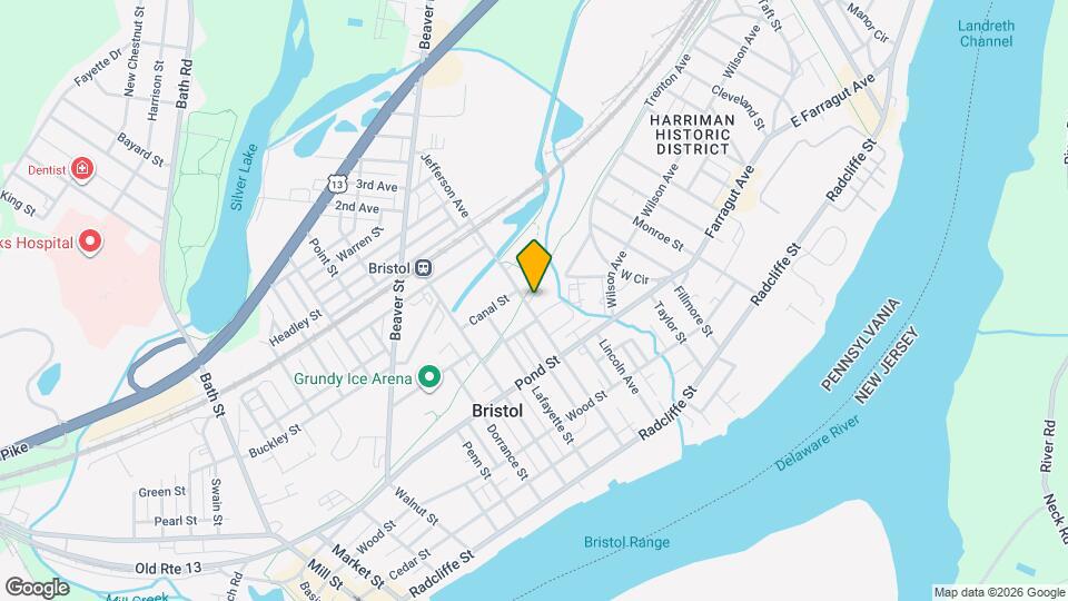 519 Jefferson Ave, Unit Second Floor Mapa y Detalles de la Ubicación