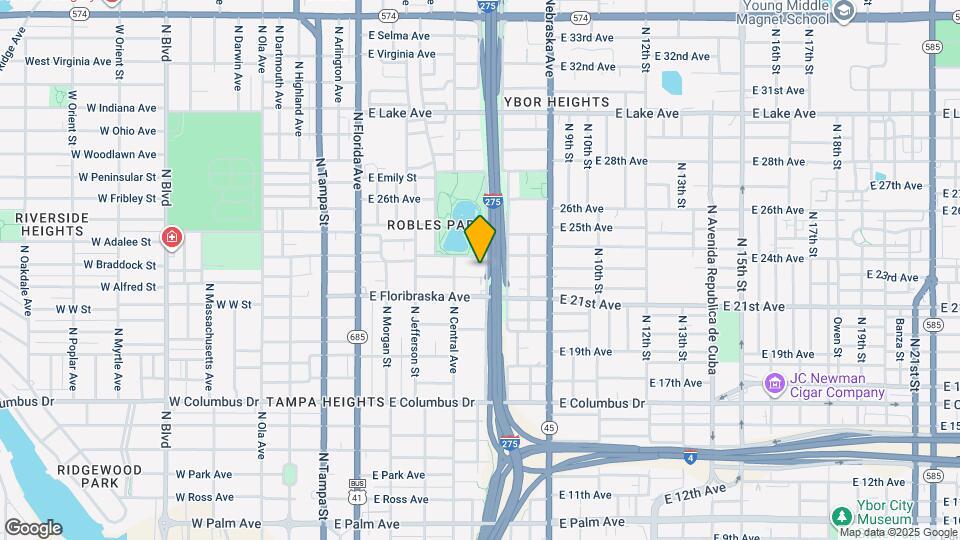 514 E Hugh St Map and Location Details