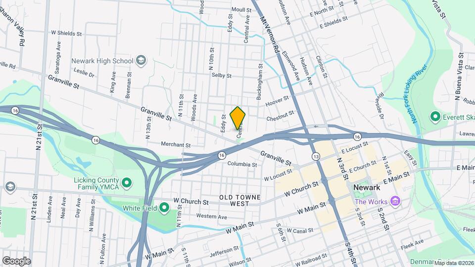 193 Central Ave, Unit 1 Map and Location Details