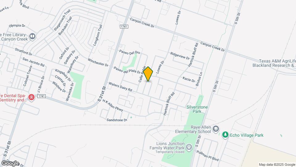 4703 Stone Ridge Dr Mapa y Detalles de la Ubicación