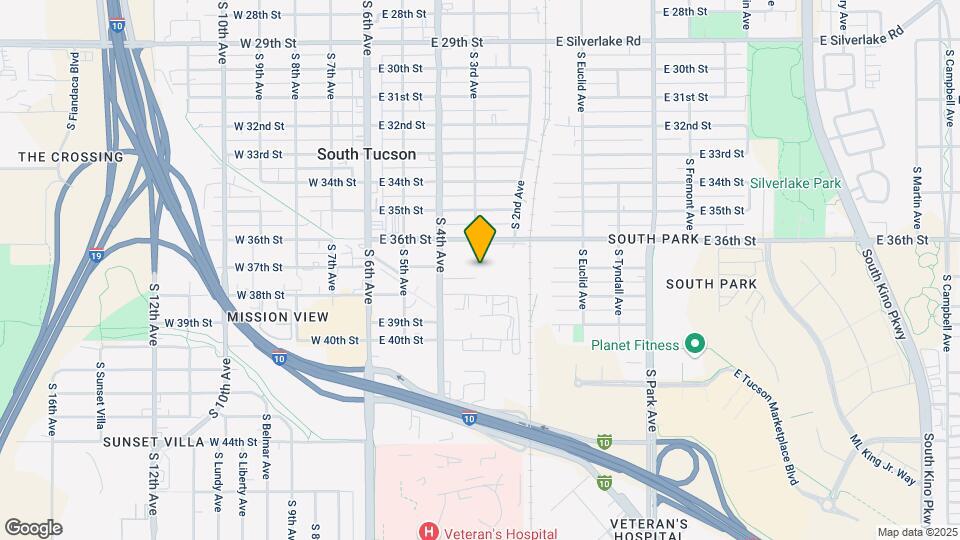 2341 S 3rd Ave Map and Location Details